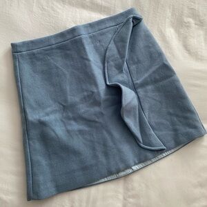 J CREW BLUE SKIRT SIZE: 8